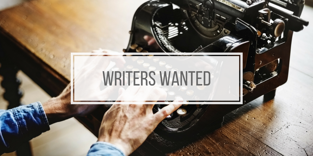 Seek for writers wanted signs